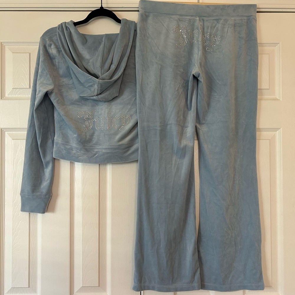 Y2K 🩵 Juicy Couture 🩵 Light Blue Tracksuit